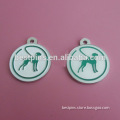 dog print metal tags for identification ID pet tags